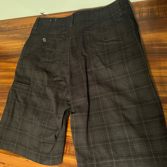 Champs flat front black shorts - Picture 3 of 3